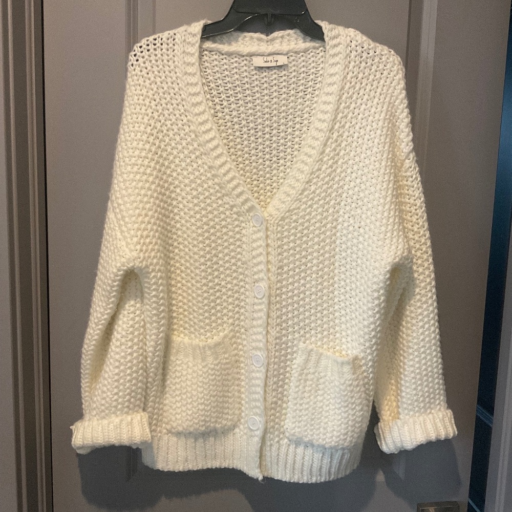 Ivory sweater